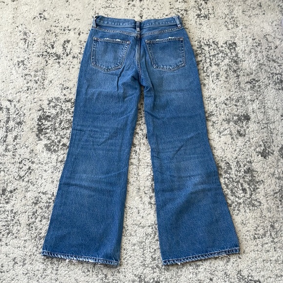 Zara Jeans Zara Flare Jeans In Traditional Blue Wash The Zia Flare